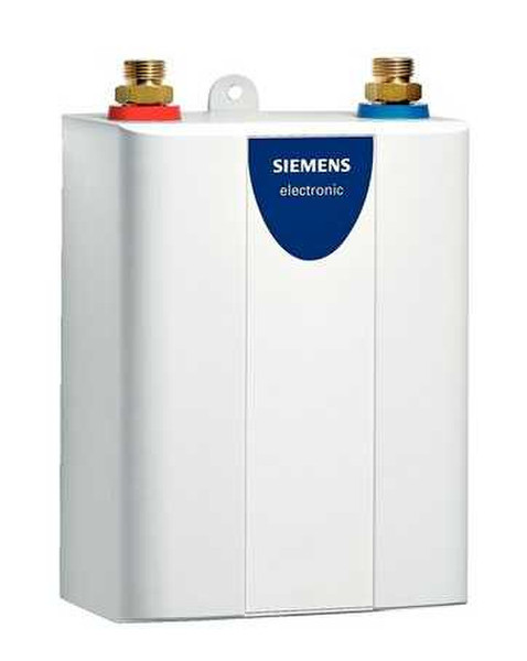 Siemens DE08101 Проточный Вертикально Белый водонагреватель / бойлер