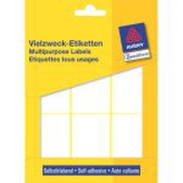 Avery Multipurpose Labels, White 66 x 38 174pc(s) self-adhesive label