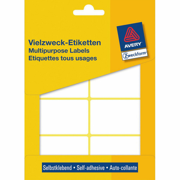 Avery Universal-Etiketten, weiß, 54 x 35 mm, permanent selbstklebendes Etikett