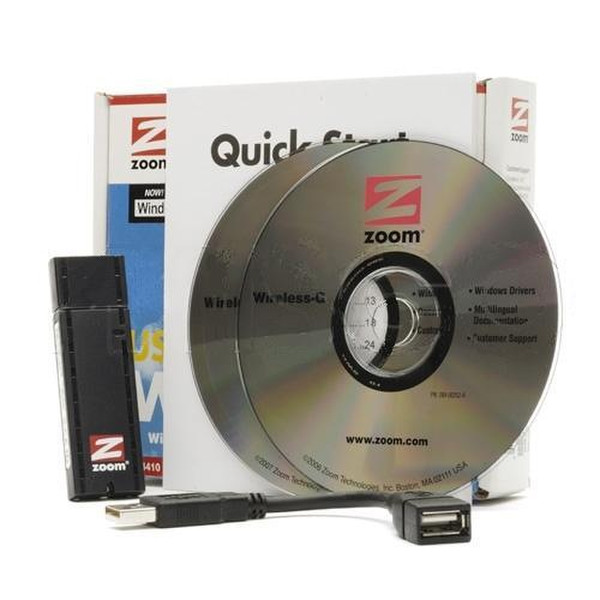 Zoom Wireless-G USB 54Mbit/s networking card