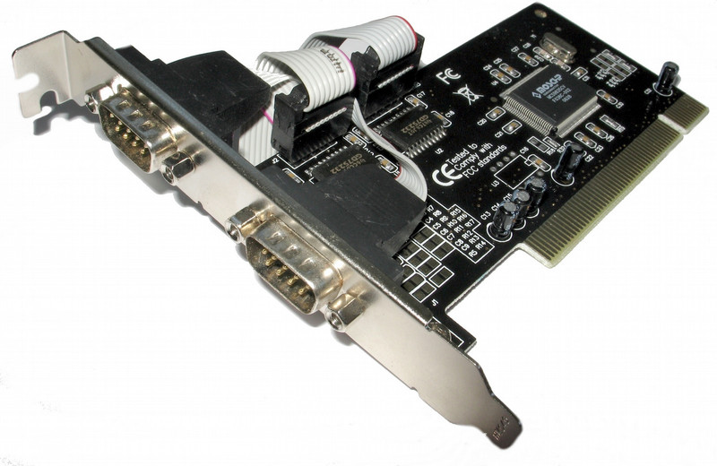 Dynamode PCI to Serial Dual Port Adapter Card interface cards/adapter