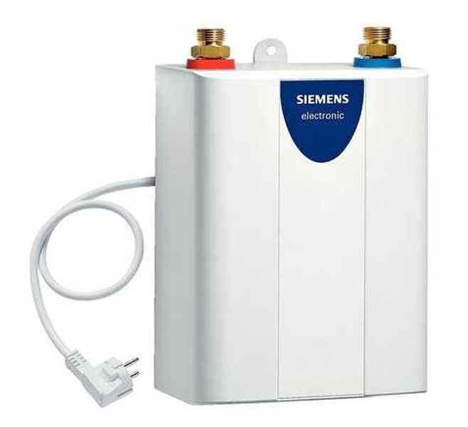 Siemens DE04101 Проточный Вертикально Белый водонагреватель / бойлер