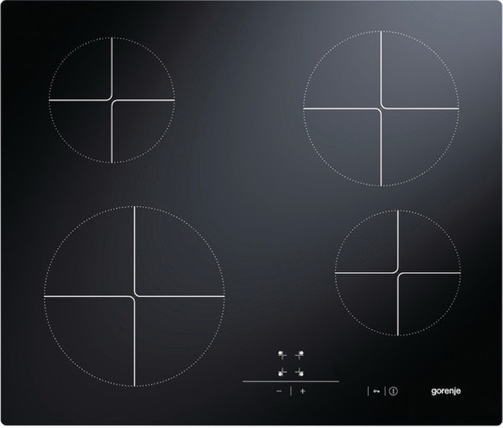 Gorenje ECT610ASC-1 Eingebaut Ceramic hob Schwarz