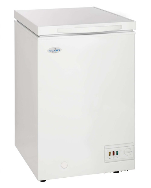 ScanDomestic SB 106 A+ freestanding Chest 98L A+ White freezer