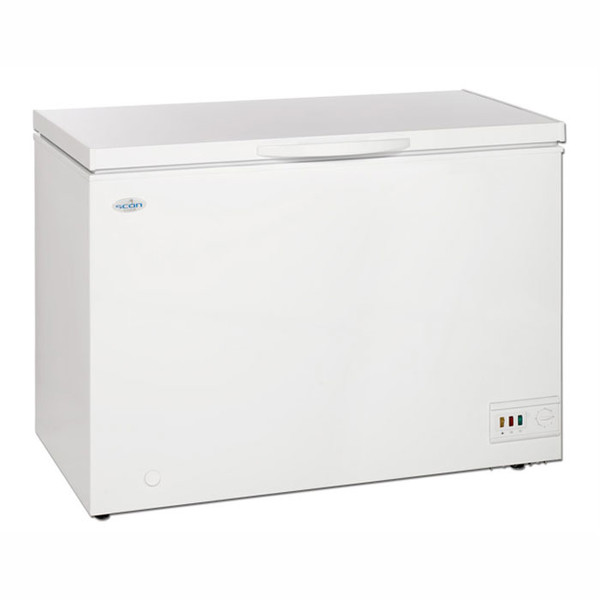 ScanDomestic SB 351 A+ freestanding Chest 283L A+ White freezer