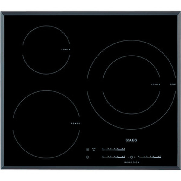 AEG HK653222FB built-in Electric induction Black hob