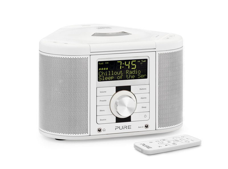 Pure Chronos CD Series II Цифровой 10Вт Белый CD радио