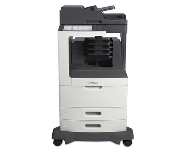 Lexmark MX811dme 1200 x 1200DPI Laser A4 60Seiten pro Minute Schwarz, Grau Multifunktionsgerät