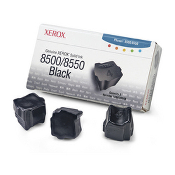 XMA Black Solid Ink (3 sticks) for Phaser 8500/8550 3000Seiten 3Stück(e) Tinten Colorstick