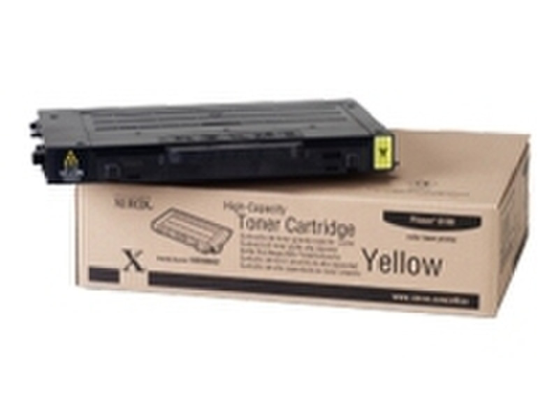 XMA Tek Hi Capacity Yellow Toner Cartridge Phaser 6100