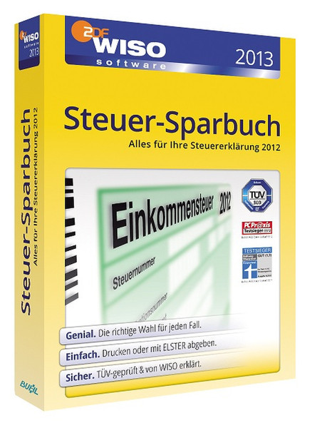 Buhl Data Service WISO Steuer-Sparbuch 2013