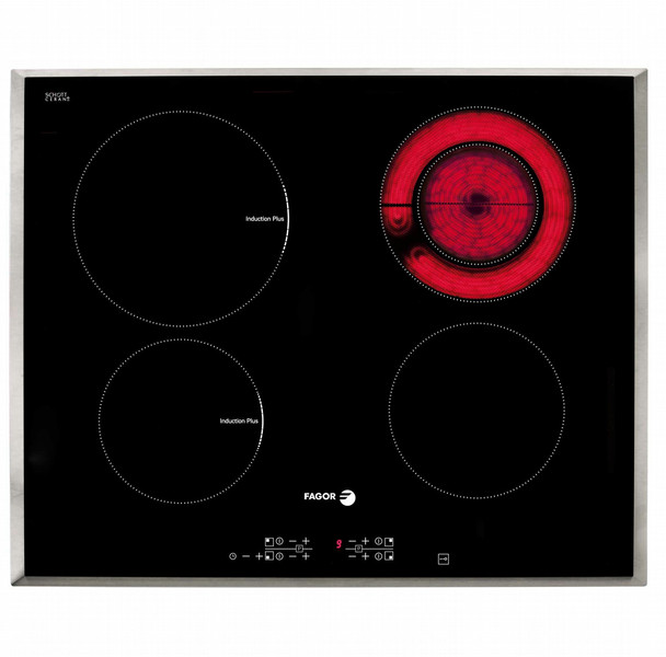 Fagor I-200TAX Встроенный Ceramic hob Черный