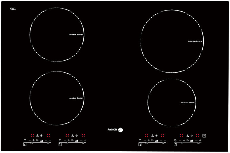 Fagor IF-800S Встроенный Induction hob Черный