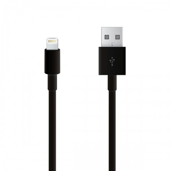 Katinkas Lightning/USB A, M/M USB A Black