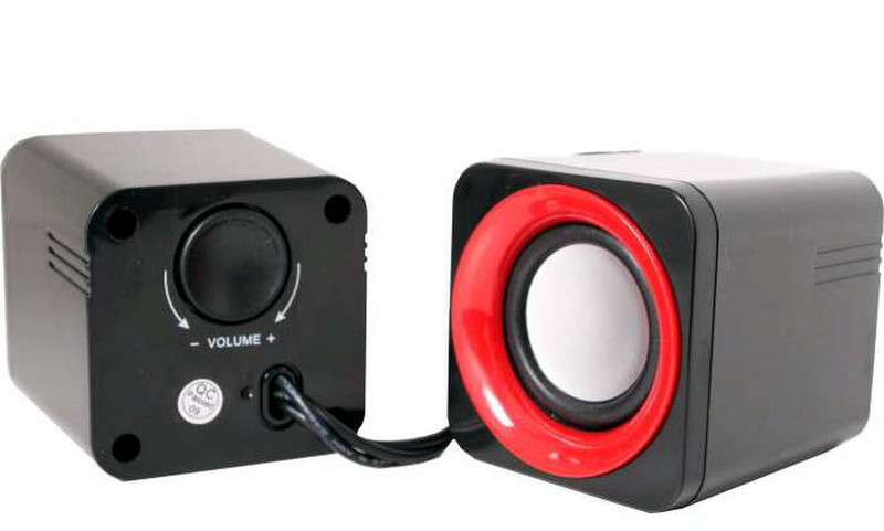 Snopy USB Speaker Stereo 6W standard Black,Orange