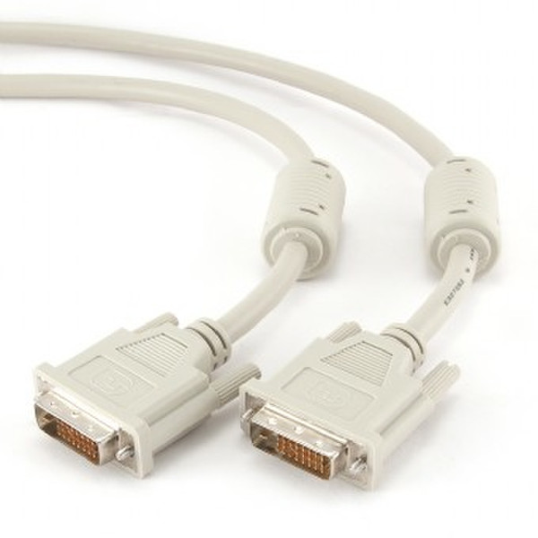 Gembird CC-DVI2-6C 1.8м DVI-D DVI-D Белый DVI кабель
