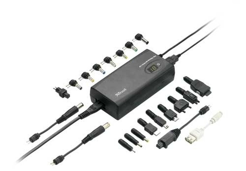 Trust Notebook Power Adapter PW-1290p UK Black power adapter/inverter