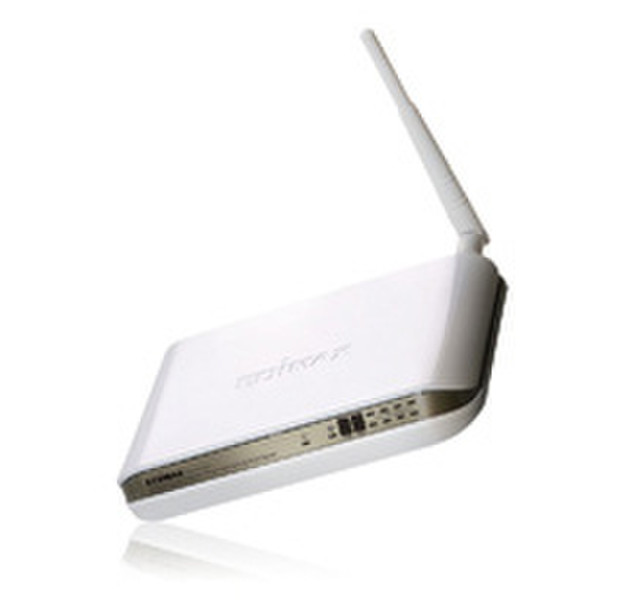Edimax 1 WAN + 4 LAN + 2 USB Wireless 802.11 b/g Broadband Router with NAS & Print Server Wireless LAN Druckserver