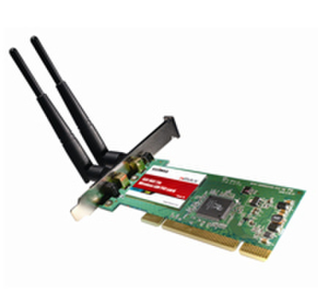 Edimax EW-7727In - Wireless 802.11n PCI Adapter Internal 300Mbit/s networking card