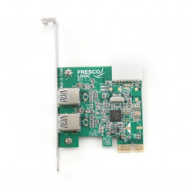 Gembird UPC-30-2P Внутренний USB 3.0 интерфейсная карта/адаптер