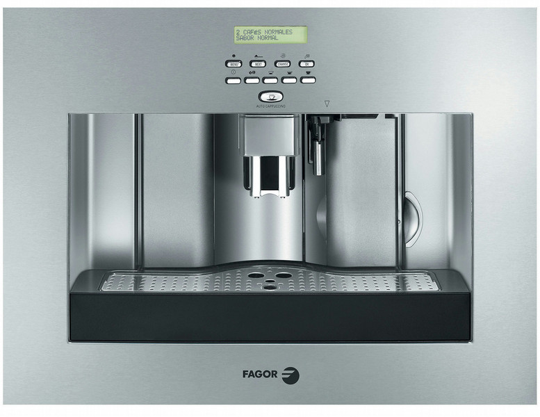 Fagor 2MQC-A10X Espresso machine 1.7L Stainless steel