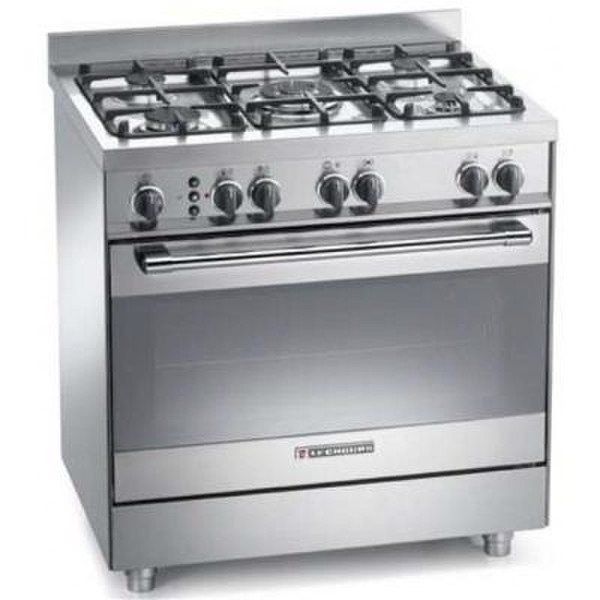 Tecnogas PT899XS Freestanding Gas hob A Stainless steel cooker