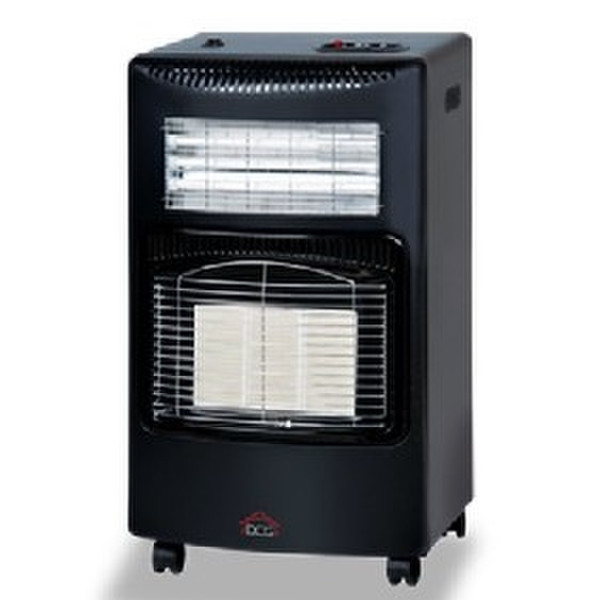 DCG Eltronic GH02 freestanding Black electric space heater