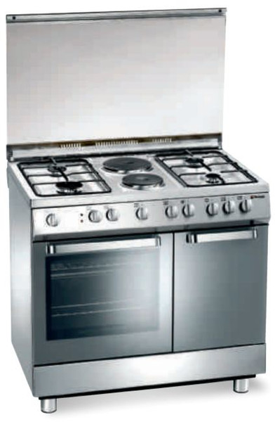 Tecnogas D 923 NXS Freestanding Combi hob A Stainless steel cooker