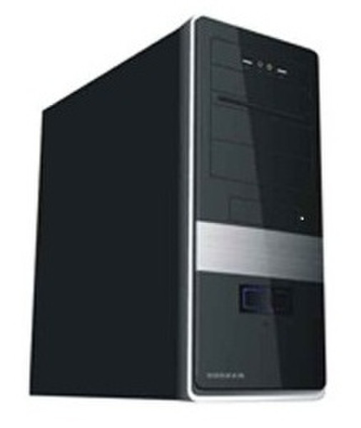 HKC 7055ND Full-Tower 420W Schwarz Computer-Gehäuse