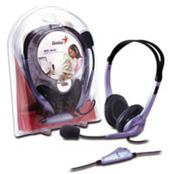 MCL Casque avec micro : HS-04S Binaural Wired Black mobile headset