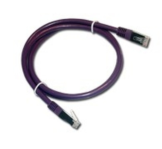 MCL Cable RJ45 Cat6 1.0 m Purple 1м Пурпурный сетевой кабель