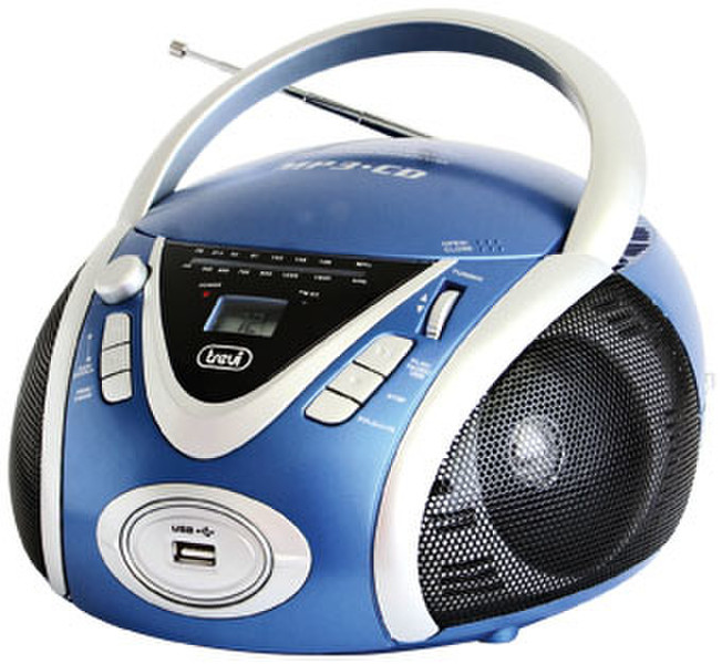 Trevi CMP 542 USB Аналоговый 6Вт Синий CD радио