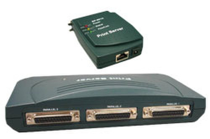 MCL Serveur d impression pour imprimante parallele Ethernet-LAN Druckserver