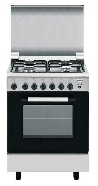 Glem A65RIF Freestanding Gas hob A Stainless steel cooker