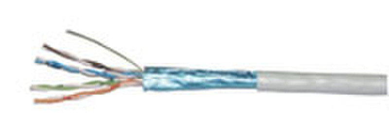 MCL Cable cat 5E Souple F/UTP rouleau 100m 100m Weiß Koaxialkabel