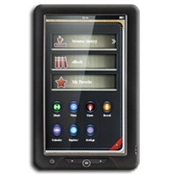 Intreeo EBR-07TL 7" Touchscreen Black e-book reader