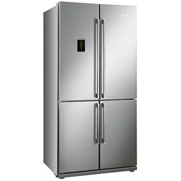 Smeg FQ60XPE freestanding 610L A+ Stainless steel side-by-side refrigerator
