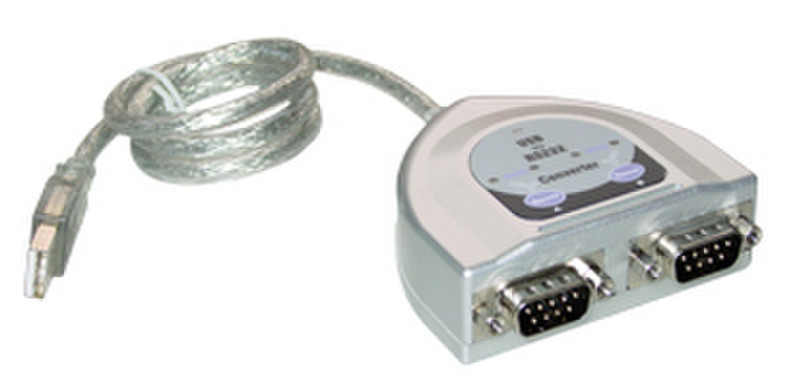 MCL Convertisseur USB / SERIE RS232 - 2 Ports USB RS-232 кабельный разъем/переходник