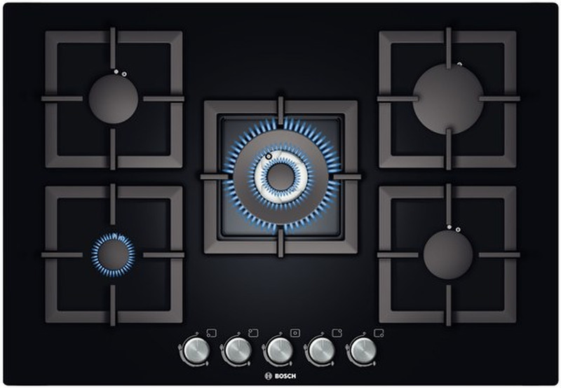 Bosch PPQ816B21E built-in Gas Black hob