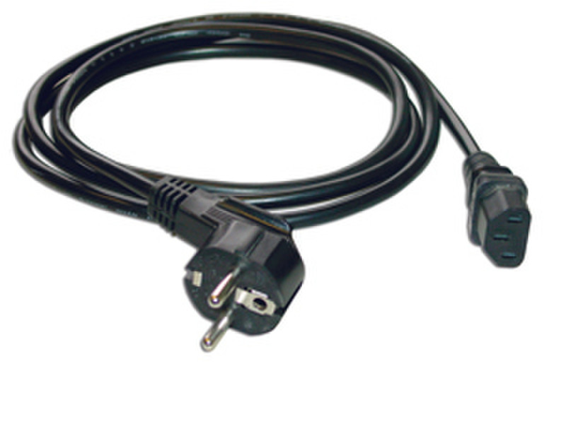 MCL Power Cable Black 5.0m 5м Черный кабель питания