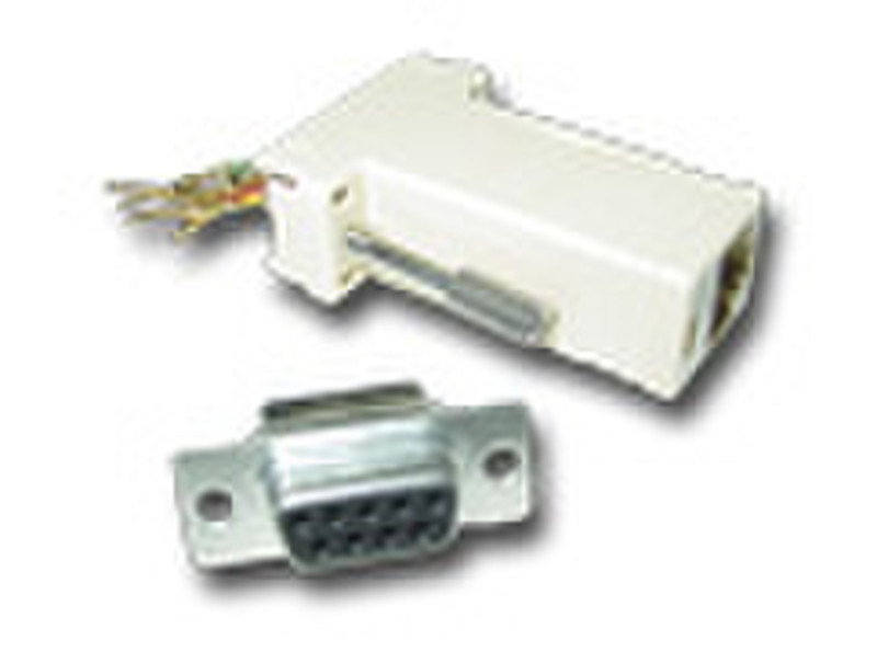 MCL Adapter DB 09 Male / RJ45 DB 09, RJ45 wire connector