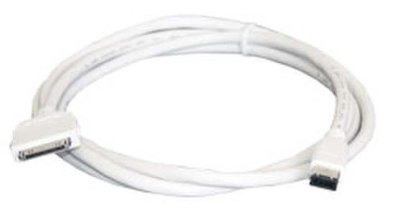 MCL Cable iPod Dock Connector Firewire 1.8m White firewire cable