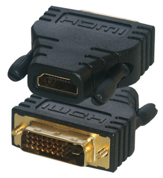 MCL Adapter DVI-D to HDMI DVI-D HDMI Black cable interface/gender adapter