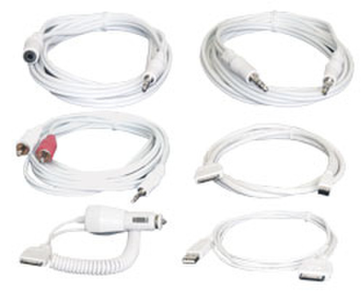 MCL Kit Cable de Liaison / Audio / Chargeur Pour Ipod