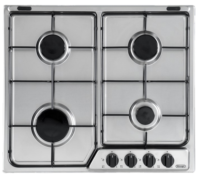 DeLonghi YAF46 ASV built-in Gas Black,Silver hob