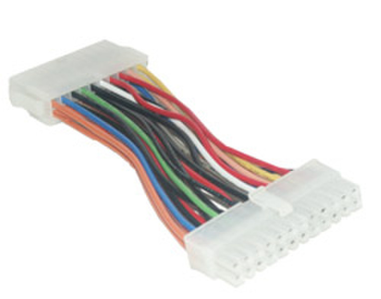 MCL Cable adapteur pour connecteur ATX 20 contacts 0.15m Multicolour power cable