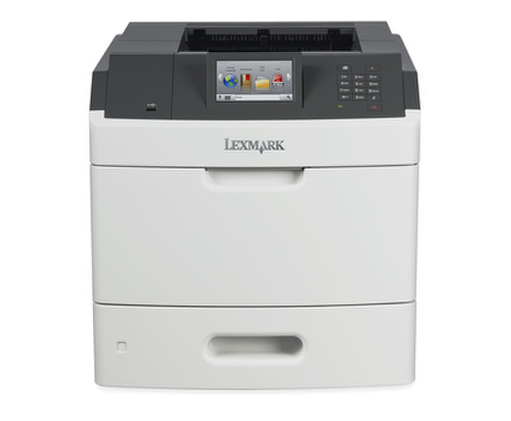 Lexmark MS810de 1200 x 1200DPI A4 Schwarz, Grau