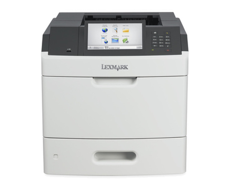 Lexmark MS812de 1200 x 1200DPI A4 Schwarz, Grau