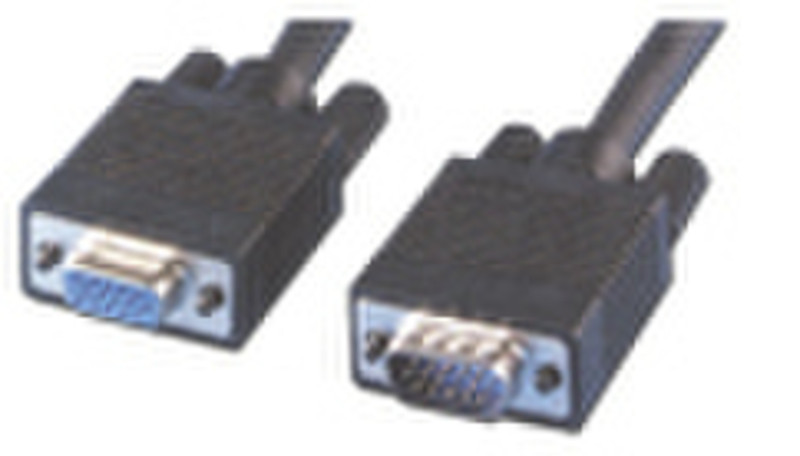 MCL Cable SVGA HD15 Male/Female 2m 2m VGA (D-Sub) VGA (D-Sub) VGA cable