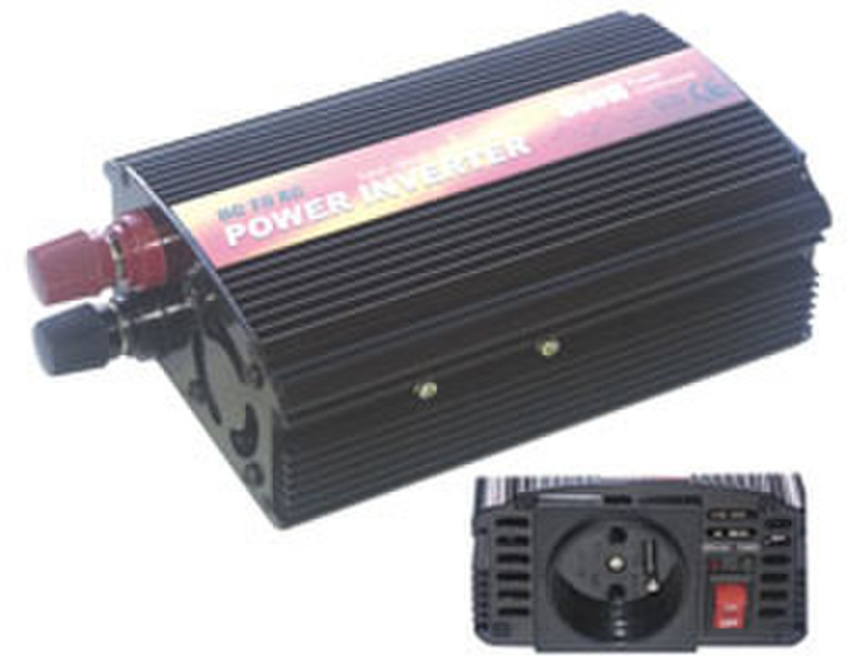 MCL Transformateur DC12V / AC 230V 300 W Черный адаптер питания / инвертор